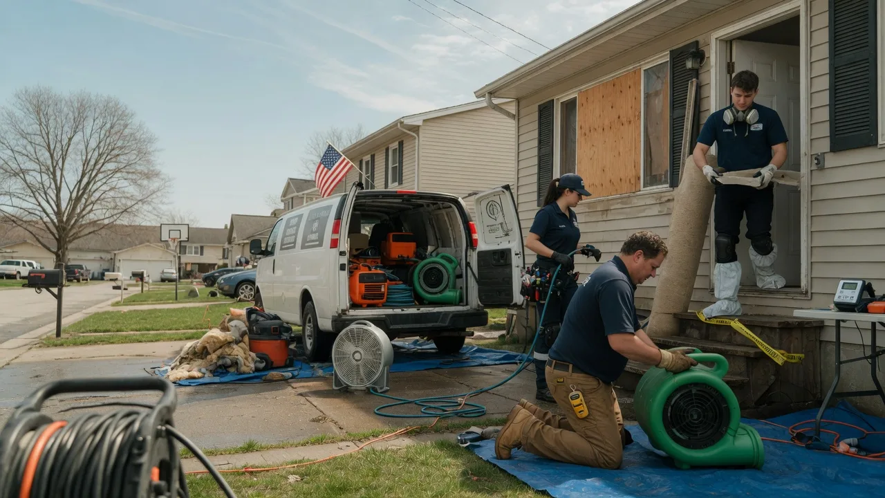 Water Damage Restoration in Nichols, IA near me